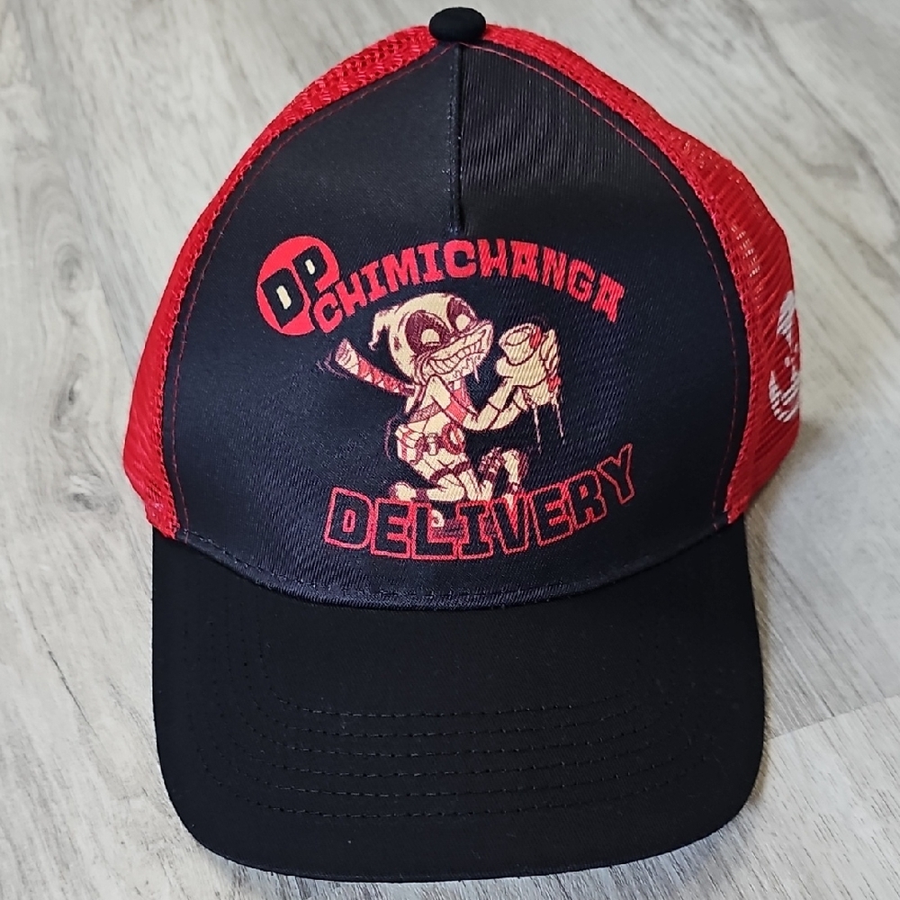 Loot Crate Deadpool Trucker Red Mesh Cap Age 15+